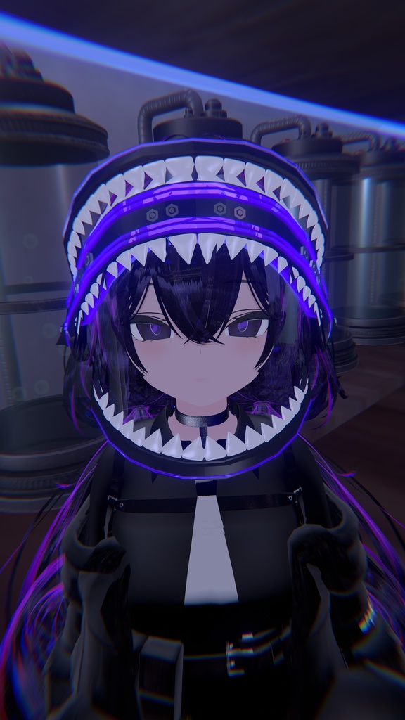 「rurune」-ルルネ-対応 シャーク ヘッドギア