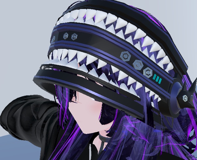 「rurune」-ルルネ-対応 シャーク ヘッドギア