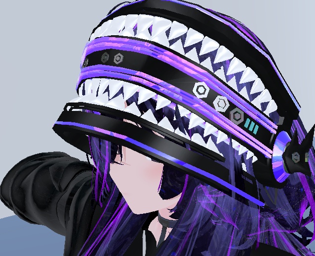 「rurune」-ルルネ-対応 シャーク ヘッドギア