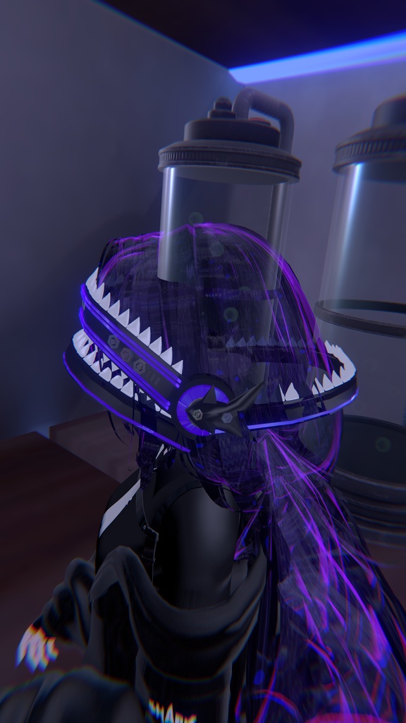 「rurune」-ルルネ-対応 シャーク ヘッドギア