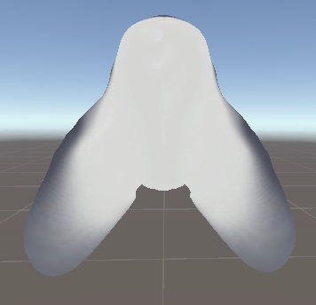 鼎式 鯨尾 whale-tail「マヌカ」,「rurune」ルルネ対応 physbone設定済み