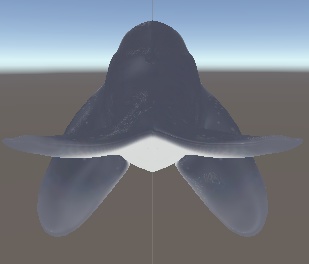 鼎式 鯨尾 whale-tail「マヌカ」,「rurune」ルルネ対応 physbone設定済み