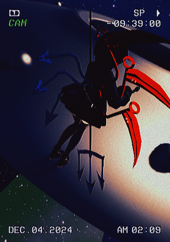 正体を判らなくする程度の装備セット「マヌカ」,「rurune」ルルネ対応 physbone設定済み