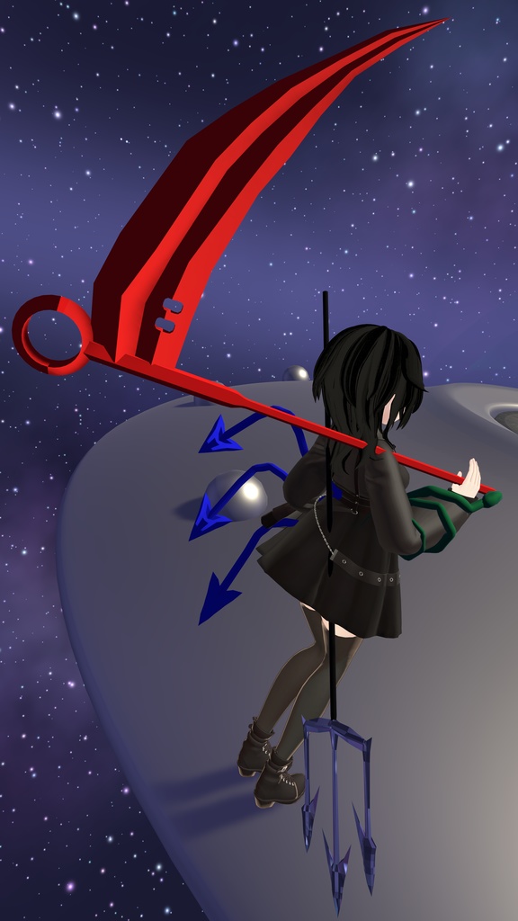 正体を判らなくする程度の装備セット「マヌカ」,「rurune」ルルネ対応 physbone設定済み