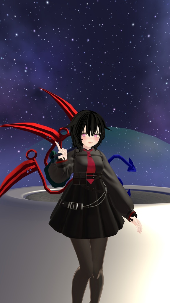 正体を判らなくする程度の装備セット「マヌカ」,「rurune」ルルネ対応 physbone設定済み