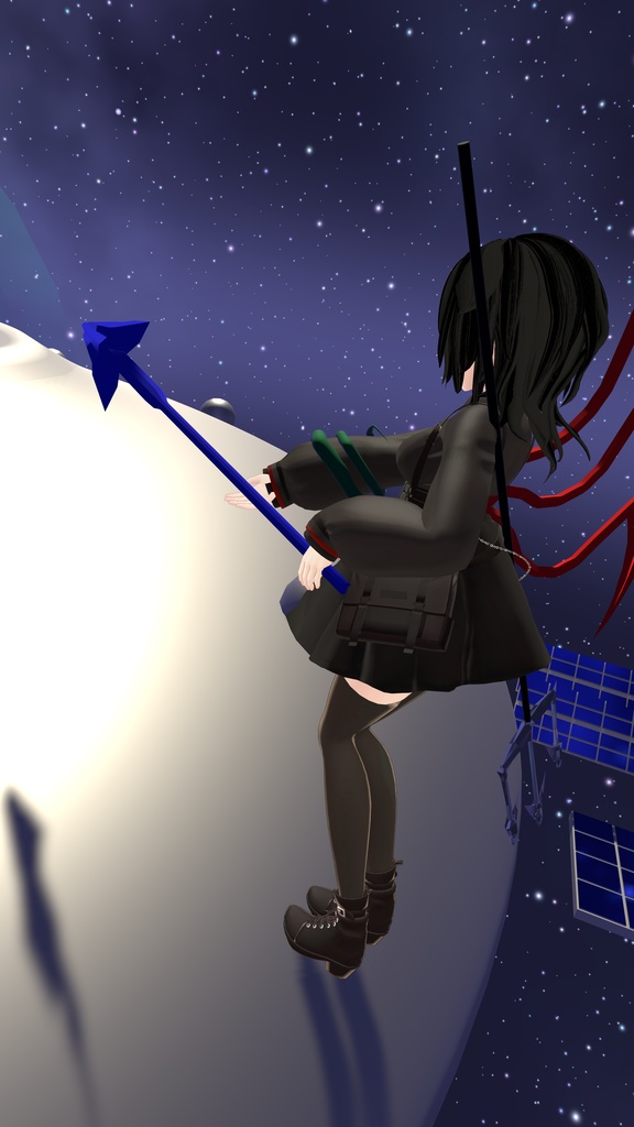 正体を判らなくする程度の装備セット「マヌカ」,「rurune」ルルネ対応 physbone設定済み