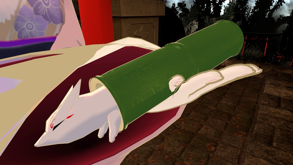 【VRC想定】召喚獣 管狐【MA対応】