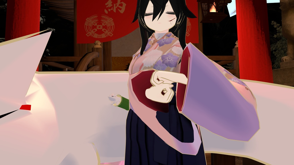 【VRC想定】召喚獣 管狐【MA対応】