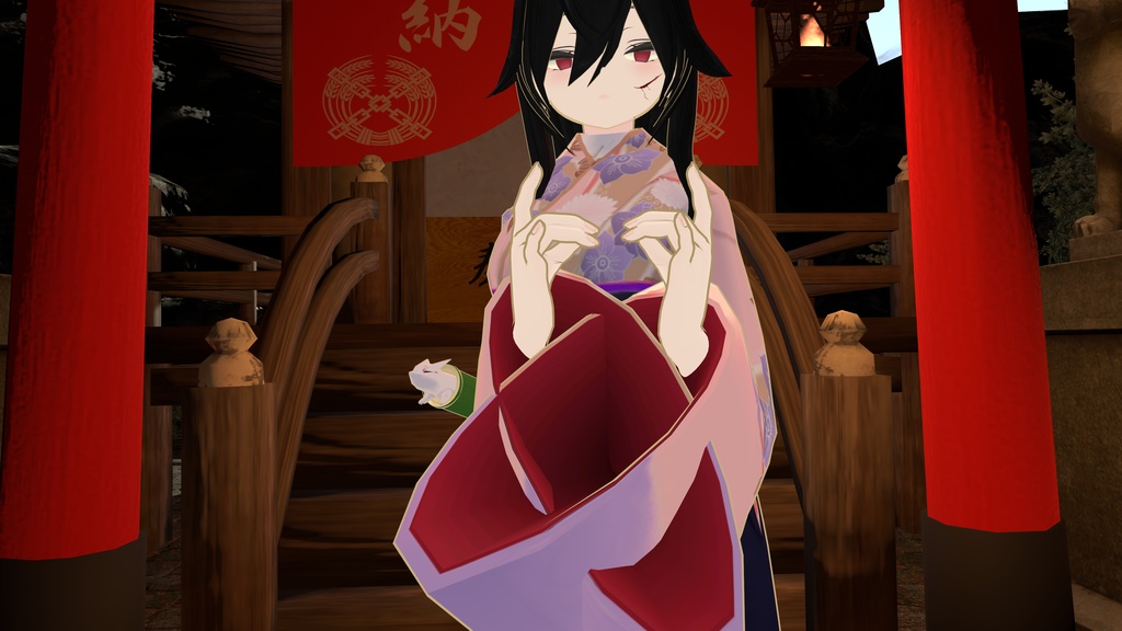 【VRC想定】召喚獣 管狐【MA対応】