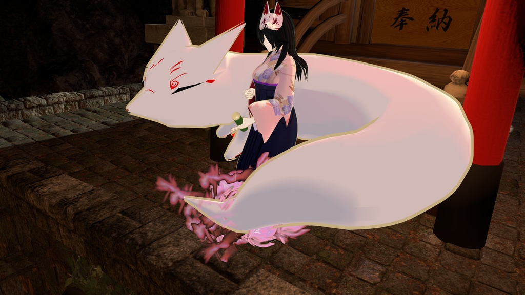 【VRC想定】召喚獣 管狐【MA対応】