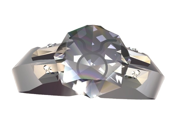 【VRC想定指輪モデル】十二星座×誕生石 zodiac-gem-ring