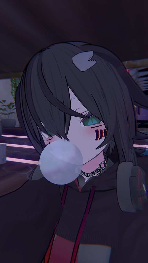【VRC想定】膨らませれるフーセンガムキット