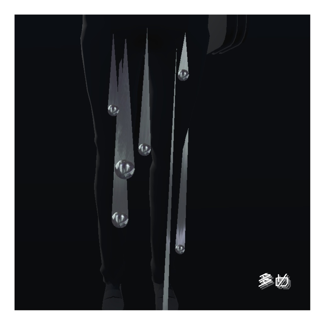 【VRC想定】ぬめぬめ粘液パーティクル