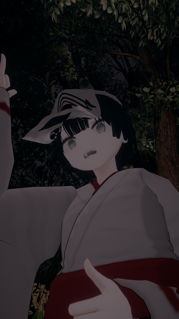 【VRC想定】雑面(四種)【MA対応】【大体全アバター使えます】