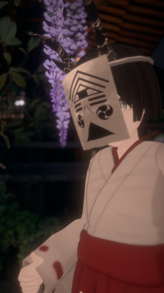 【VRC想定】雑面(四種)【MA対応】【大体全アバター使えます】