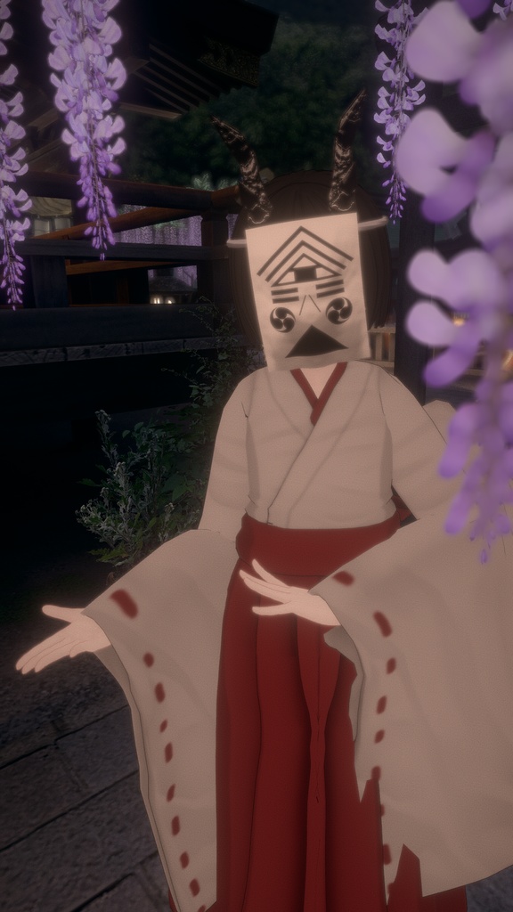 【VRC想定】雑面(四種)【MA対応】【大体全アバター使えます】