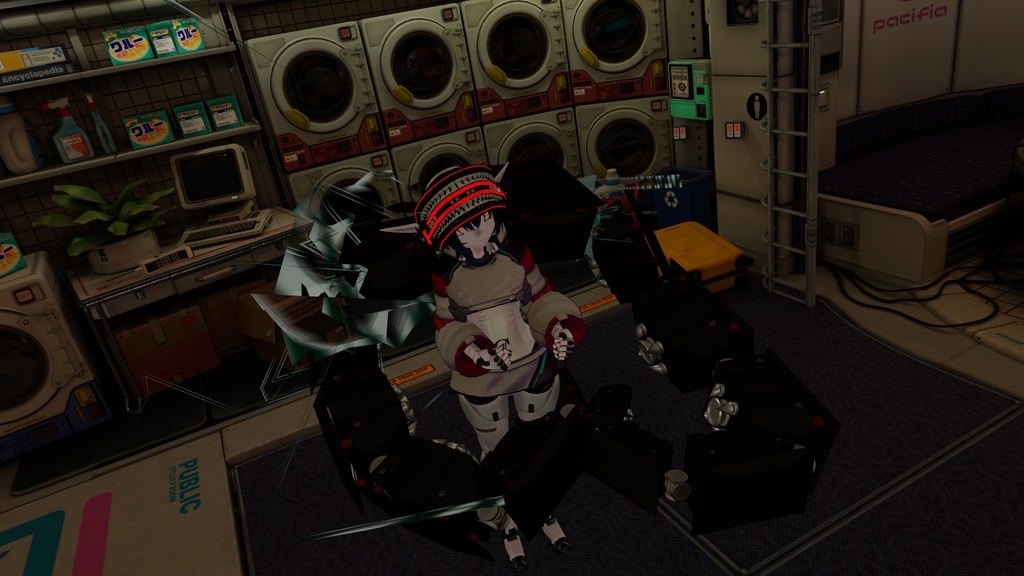 【VRC想定】捌式高駆動鎮圧ユニット-SKYLLA【MA対応】