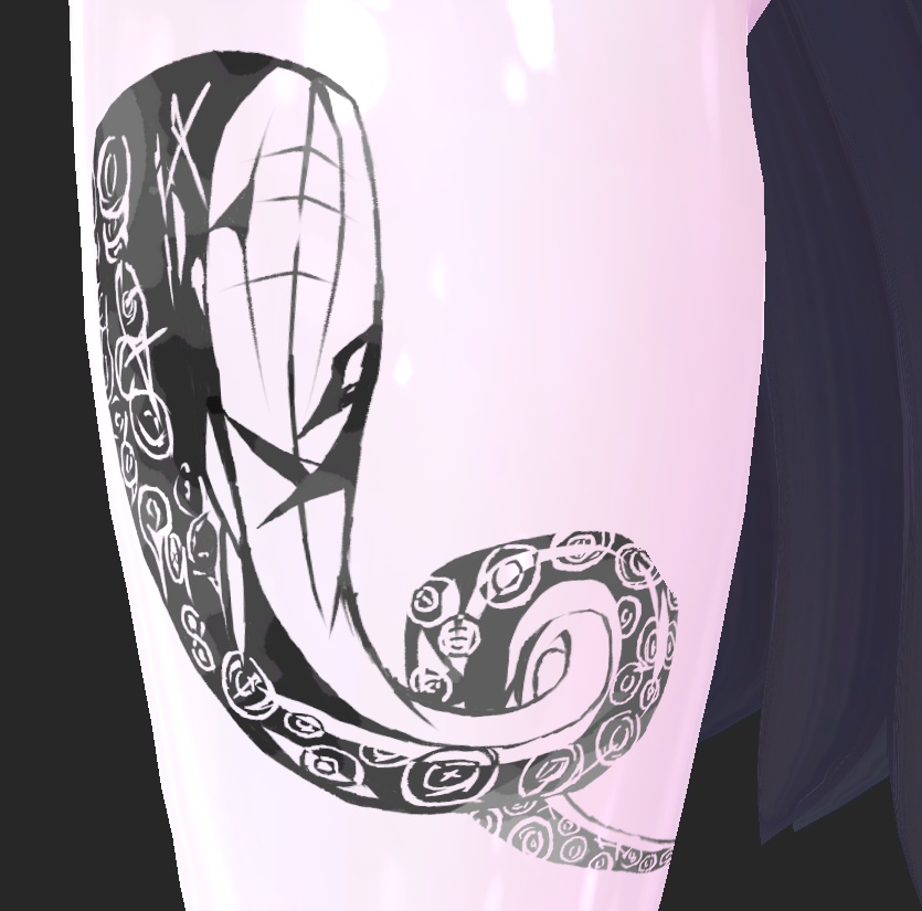 【VRC想定】オクトタトゥー【MA対応】