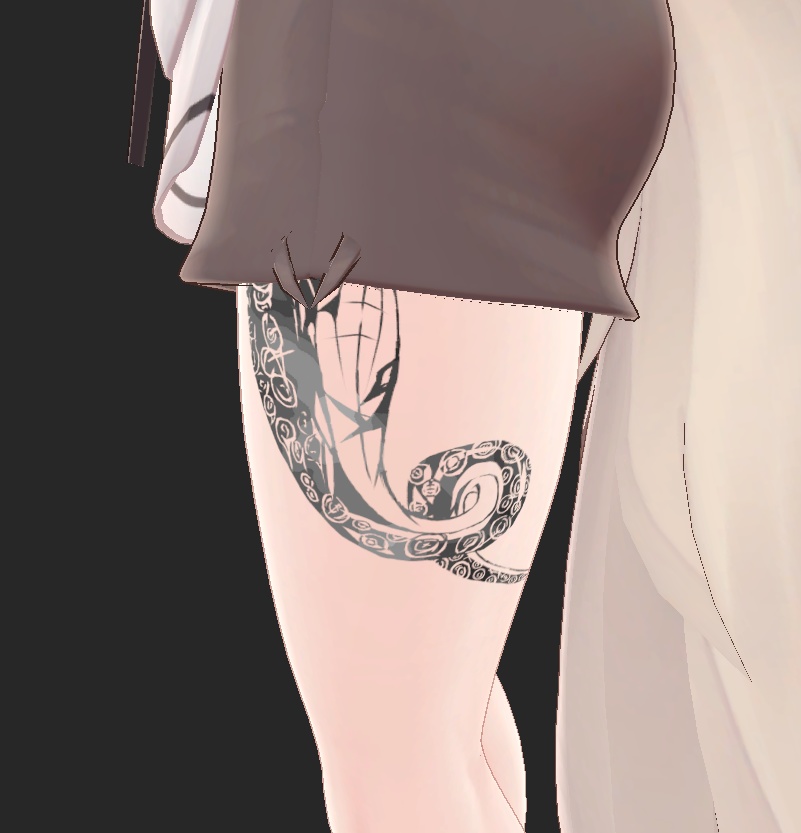 【VRC想定】オクトタトゥー【MA対応】