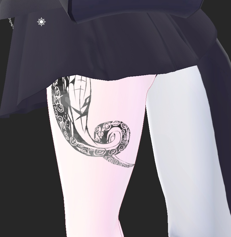 【VRC想定】オクトタトゥー【MA対応】