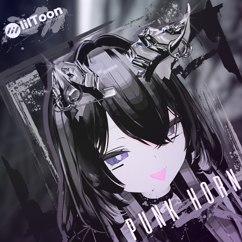 【VRC想定】PUNK HORN【MA対応】