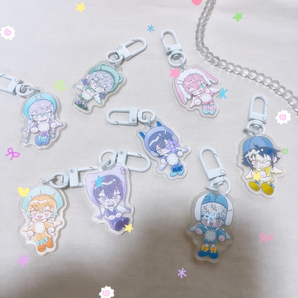 MECHATU-A 天使アクリルキーホルダー