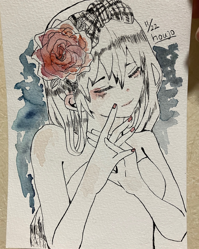 原画「乙女の祈り」