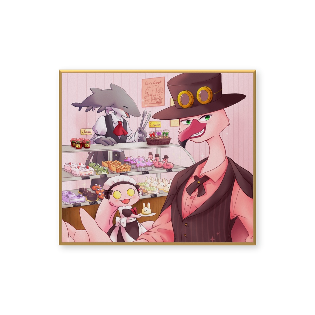 Queen’s croquet 色紙