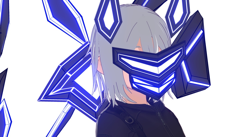 Changing 3D Digital Cyber Mask