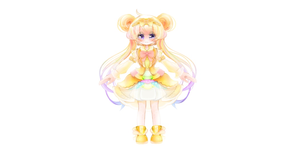 今は利用規約のみ【オリジナル3Dアバター】魔法少女まみ