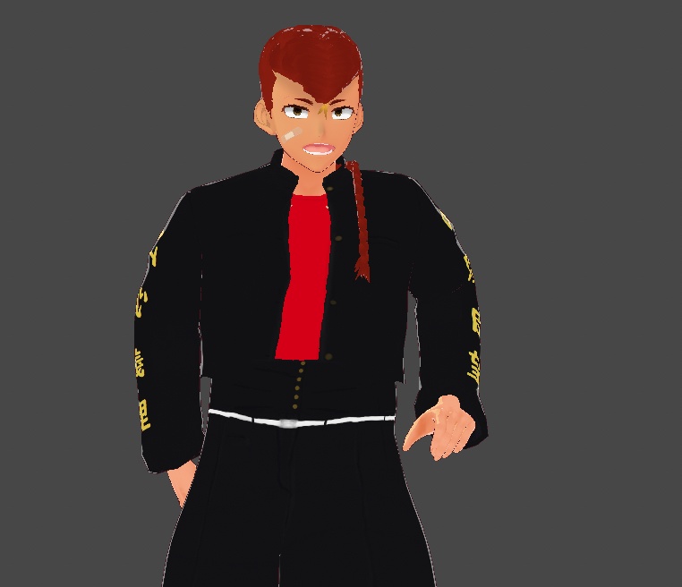 オリジナル3Dモデル「戌井」