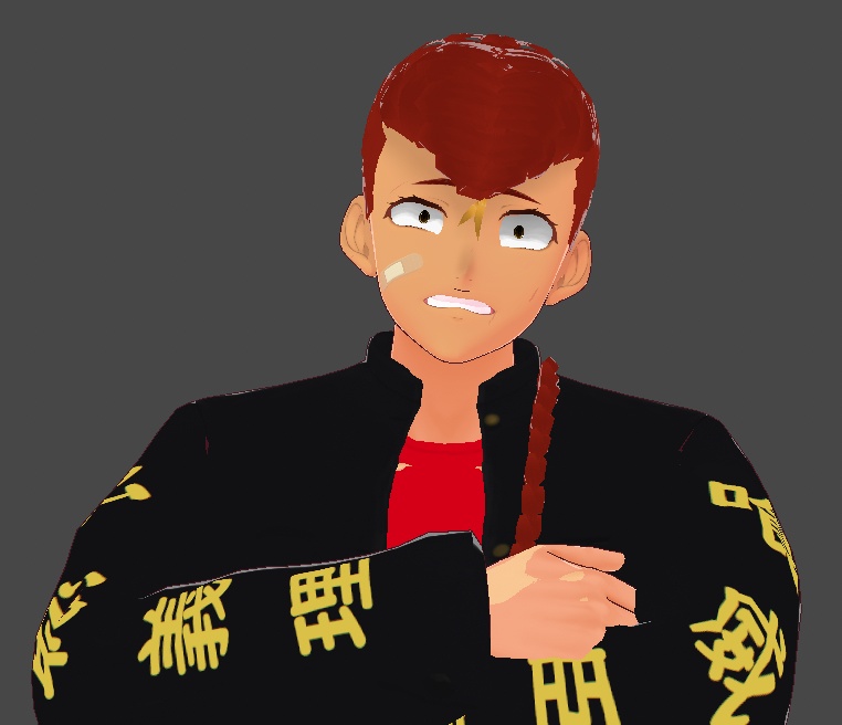 オリジナル3Dモデル「戌井」