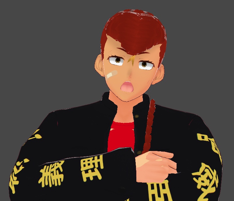 オリジナル3Dモデル「戌井」