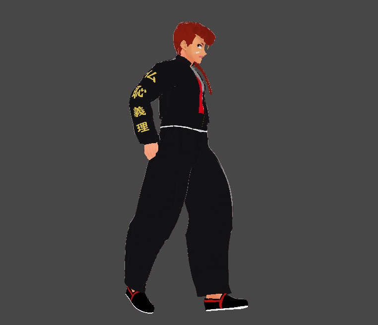 オリジナル3Dモデル「戌井」