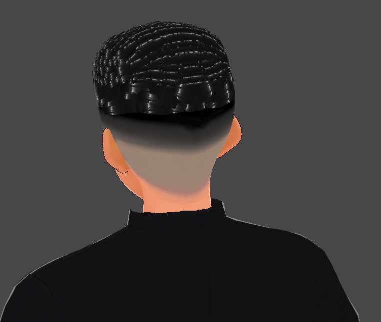 【恋もケンカもパンチで行け】パンチパーマ カスタムアイテム ベースヘア付き 2セット