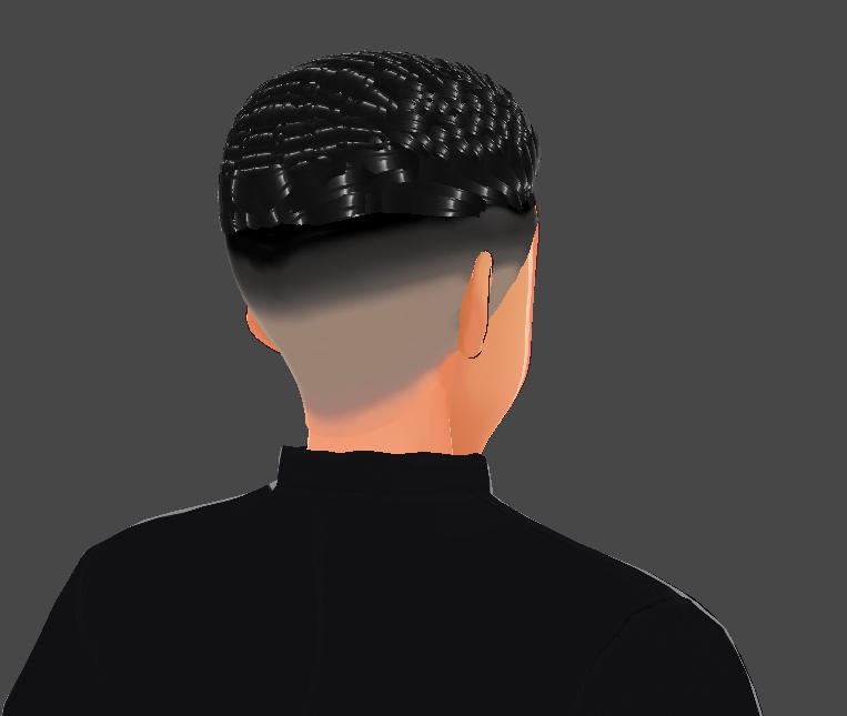 【恋もケンカもパンチで行け】パンチパーマ カスタムアイテム ベースヘア付き 2セット