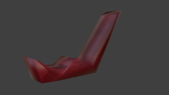 ローポリ チンチラ三段シート Fbx