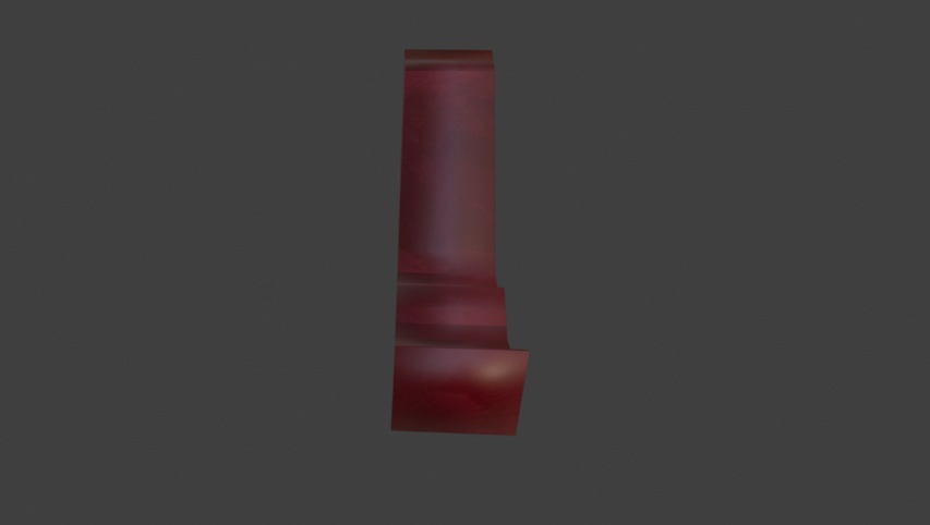 ローポリ チンチラ三段シート Fbx
