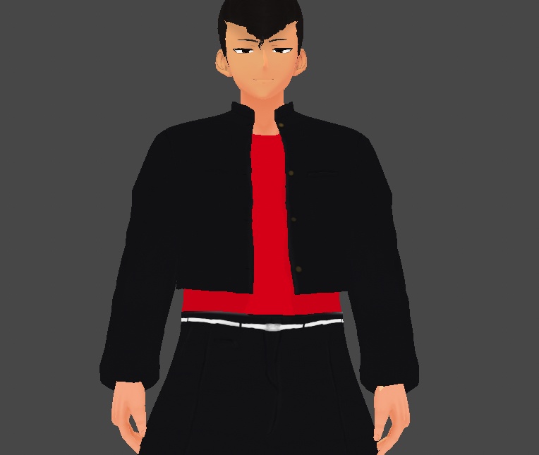改造学生服「極」短ラン　単品