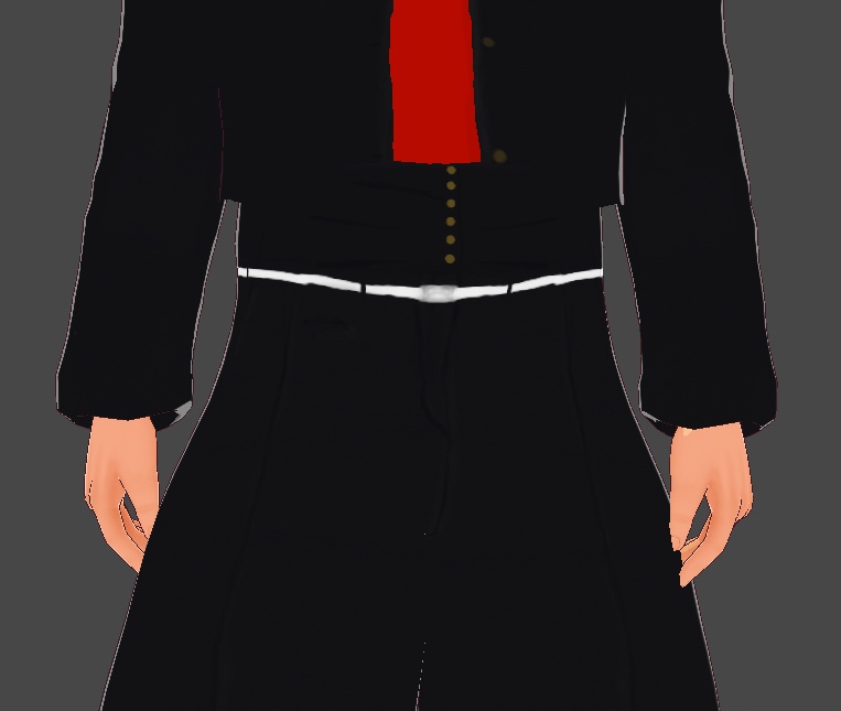 改造学生服「鬼神」ハイウエストボンタン 単品