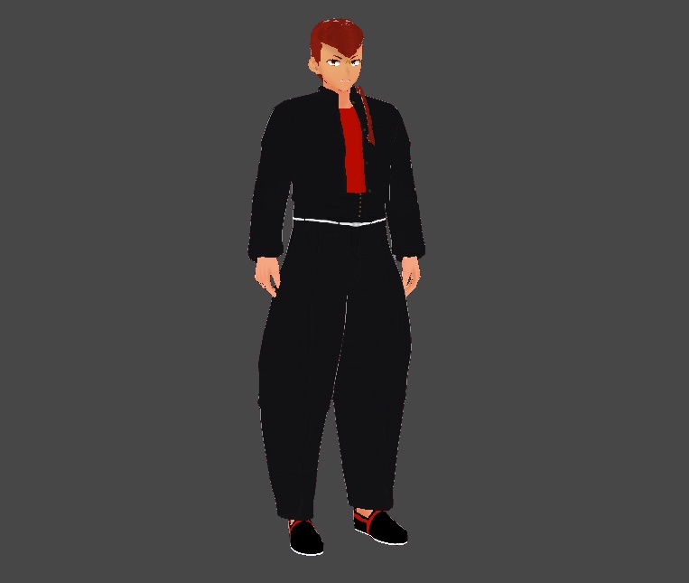 改造学生服「鬼神」ハイウエストボンタン 単品