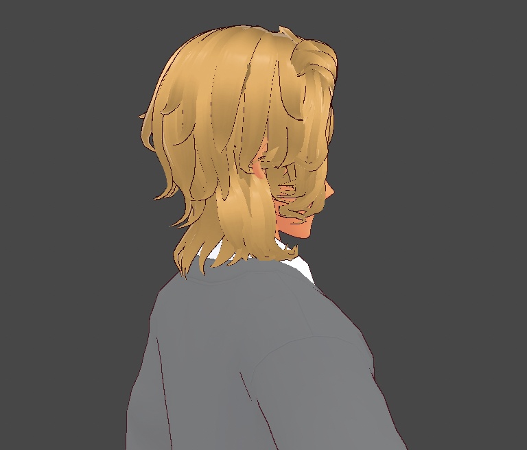 筋盛りギャル男遺産「参」☆平成マジ盛り伝説☆ fbx、vroidcustomitem