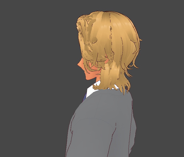 筋盛りギャル男遺産「参」☆平成マジ盛り伝説☆ fbx、vroidcustomitem