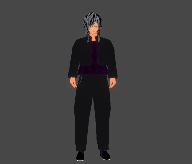 オリジナル3Dモデル 黒木蓮