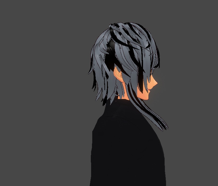 オリジナル3Dモデル 黒木蓮