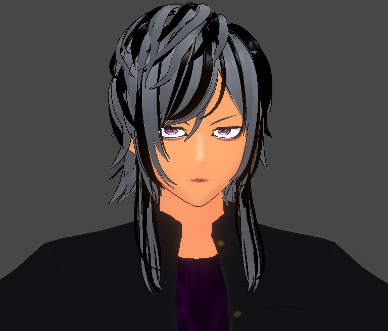 オリジナル3Dモデル 黒木蓮