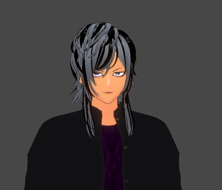 オリジナル3Dモデル 黒木蓮