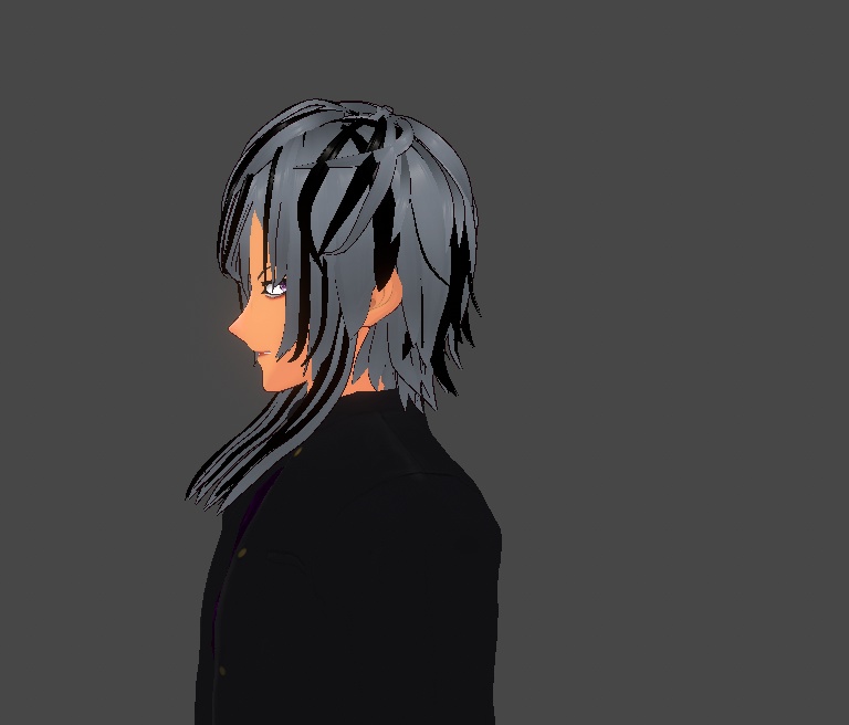 オリジナル3Dモデル 黒木蓮