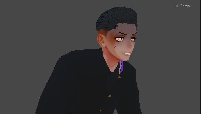 【グエン-Nguyen対応】ヤンキー⭐︎ショート FBX、Unitypackage