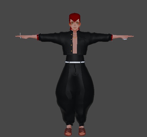 【珍飯亭共通素体対応】ヤンキー☆ロード 制服セット